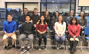 This is an image of the students who qualified for the All-State music festival