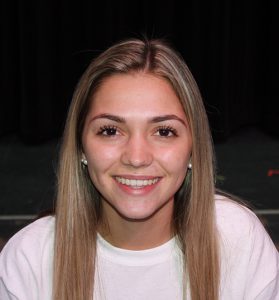 This is a headshot of a girl.