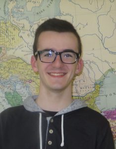 This is a head shot of a male student.