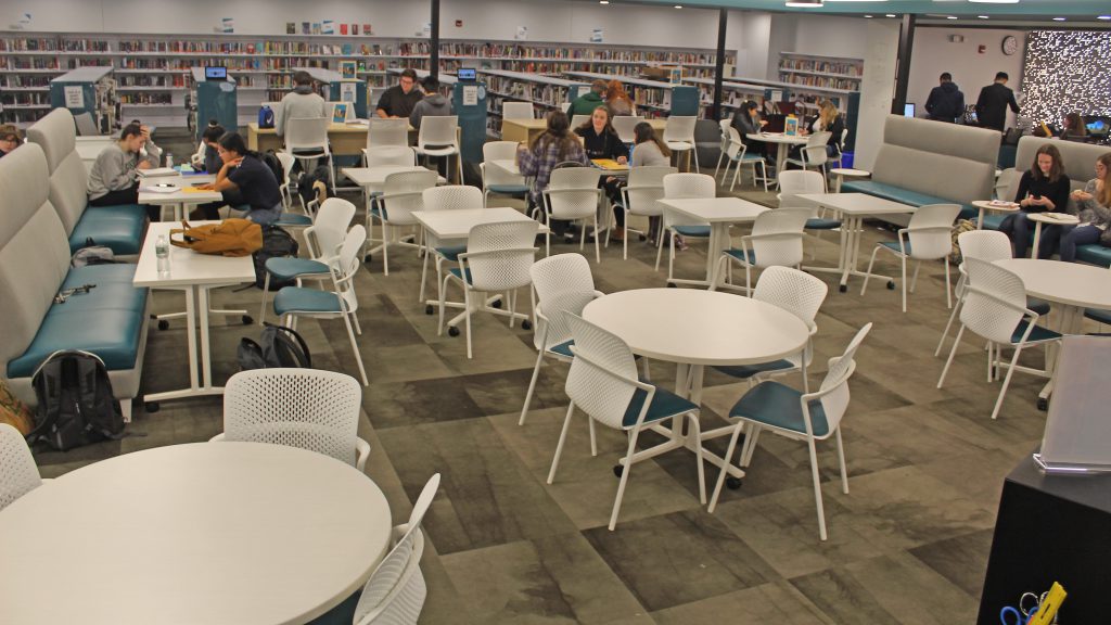 This is an image of the new library