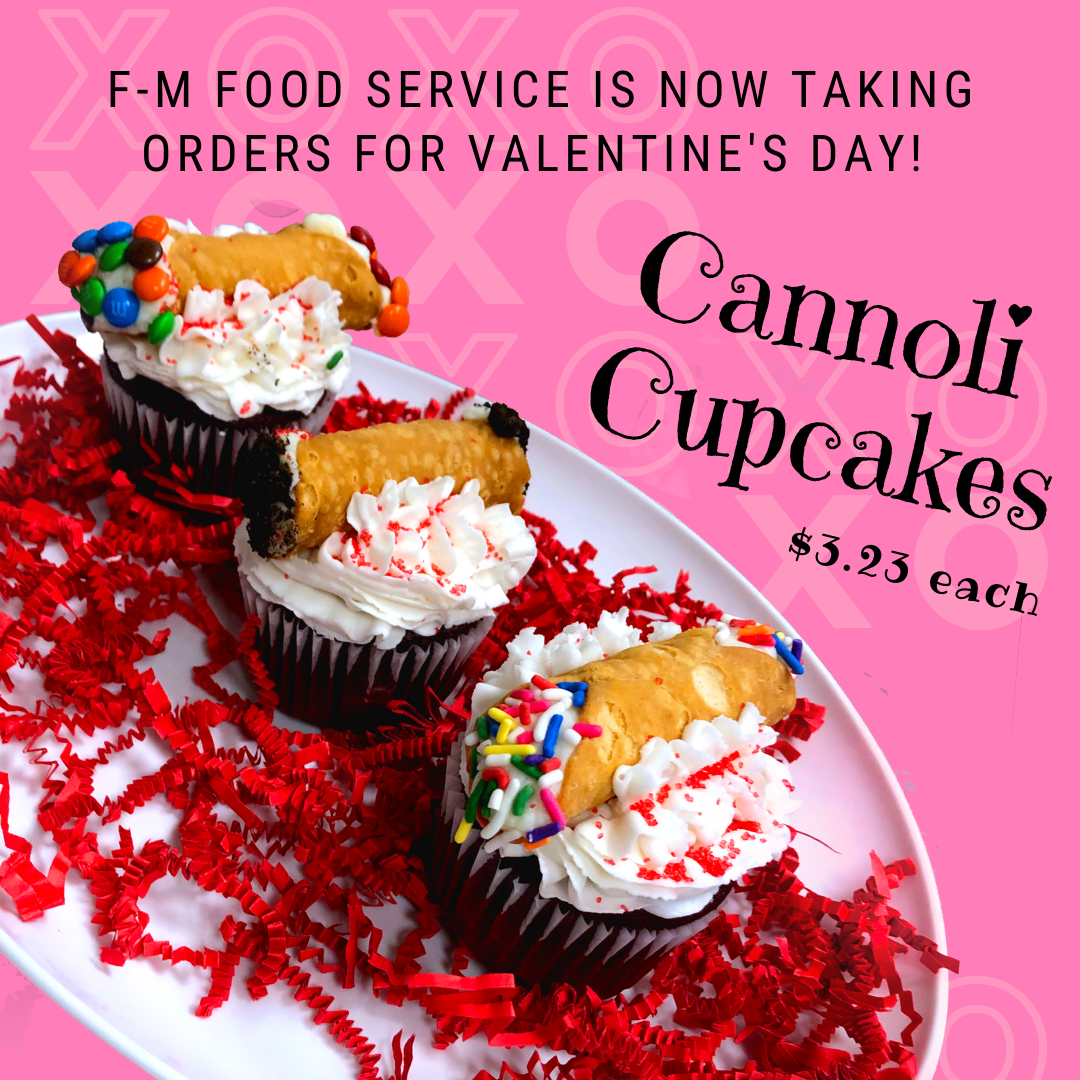 This is an image of cupcakes and text