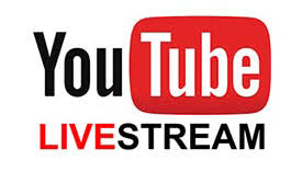 This is the YouTube livestream logo