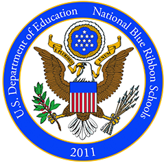 U.S. Department of Education Blue Ribbon School 2011 logo