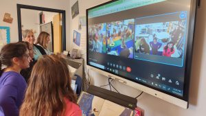 F-M students meet virtually for Read for the Record