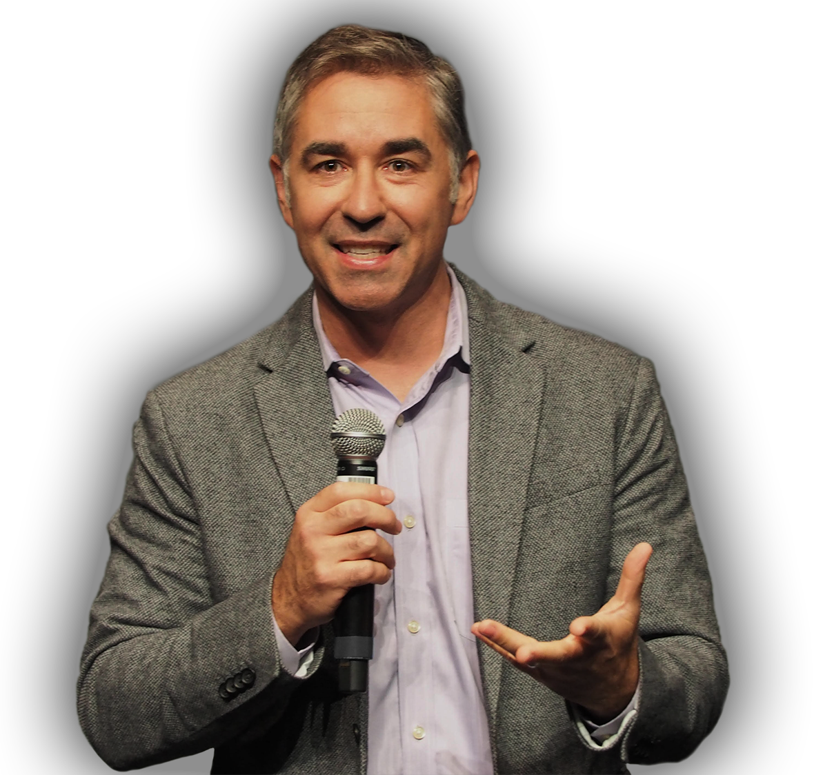 This is an image of speaker, comedian and best-selling author Matt Bellace, Ph.D.