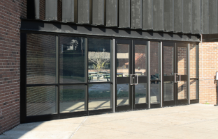 Enders Road Elementary School entrance exterior