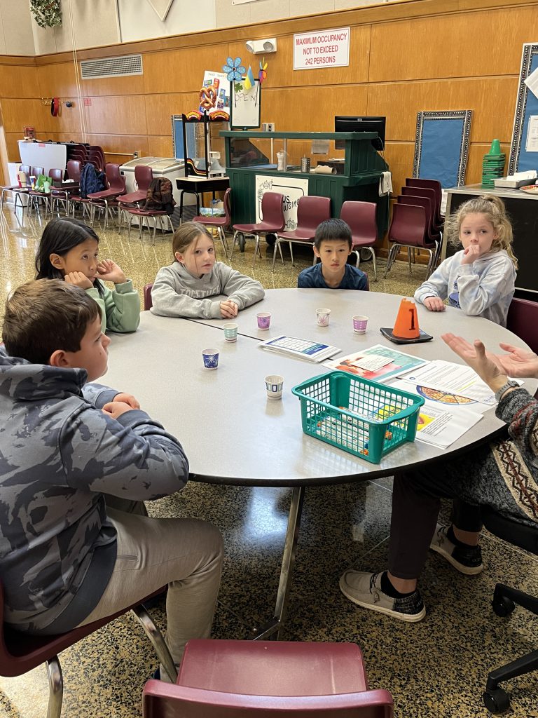 Fayetteville Elementary fourth graders celebrate different ways of learning during the "We All Learn Differently Olympics."