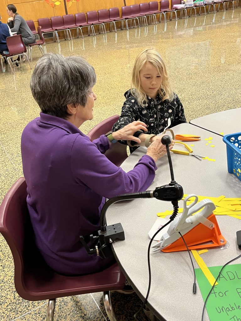 Fayetteville Elementary fourth graders celebrate different ways of learning during the "We All Learn Differently Olympics."