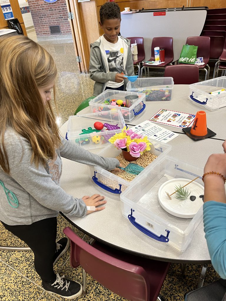 Fayetteville Elementary fourth graders celebrate different ways of learning during the "We All Learn Differently Olympics."