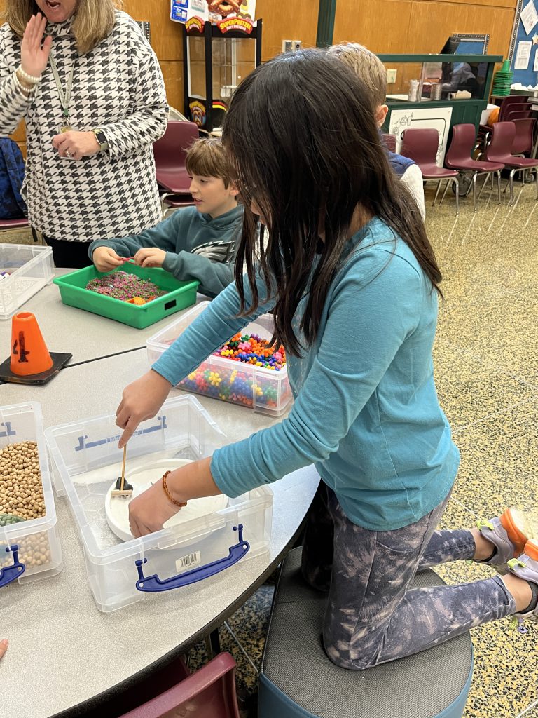 Fayetteville Elementary fourth graders celebrate different ways of learning during the "We All Learn Differently Olympics."