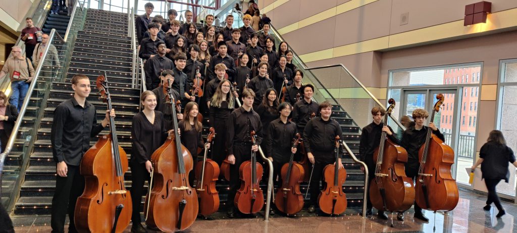 F-M Symphony Orchestra was chosen as one of two orchestras from across NYS to perform at the NYSSMA Conference in December, 2023.