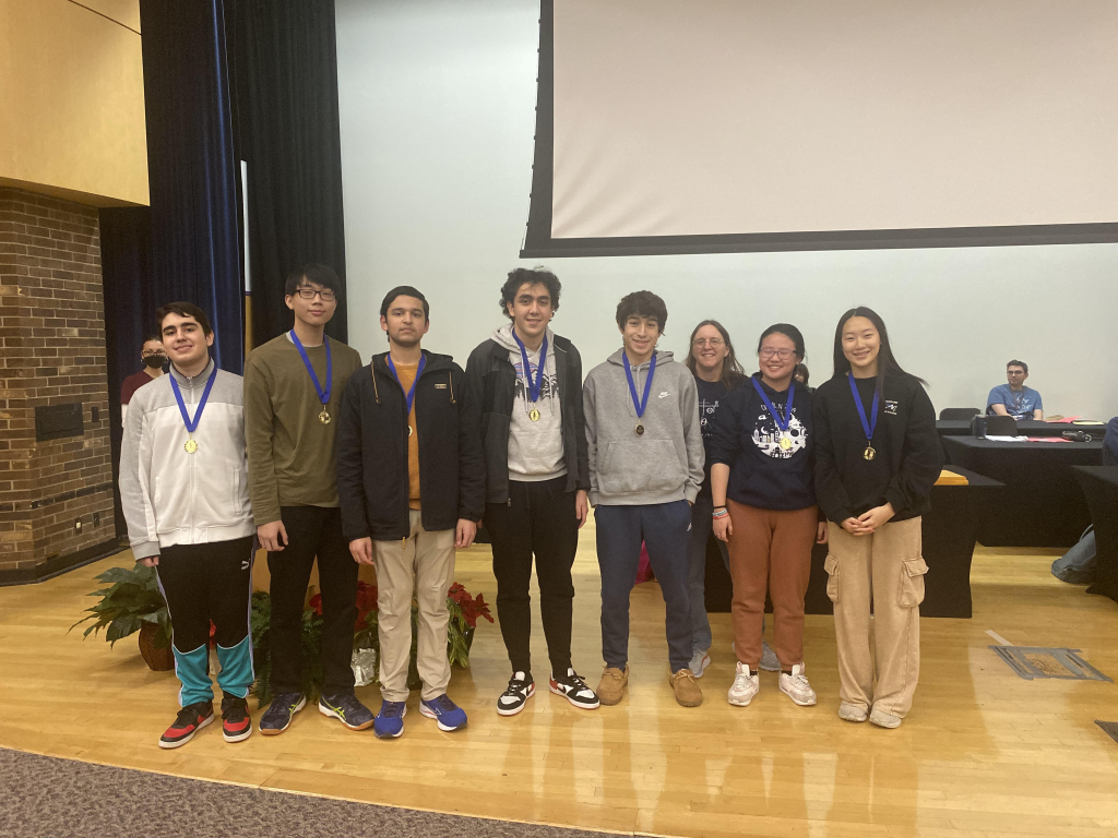 FMHS' Green Team took first place in the Onondaga County Math League Meet on Saturday, Jan. 27.