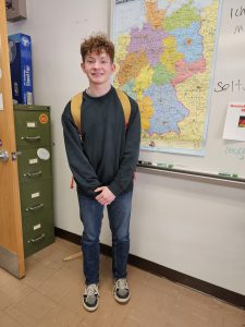 Elliot McDaniel won a summer study trip to Germany after securing high test scores.