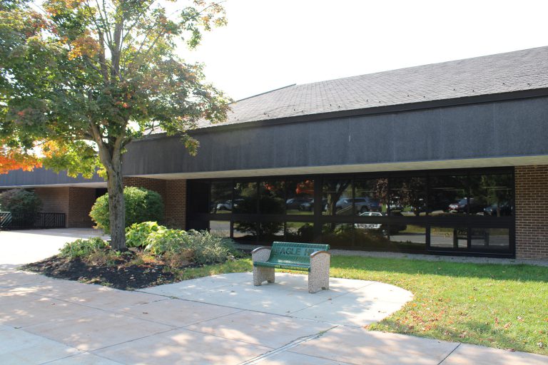 Front of Eagle Hill Middle School building