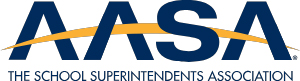 The letters AASA indicating The School Superintendents Association.