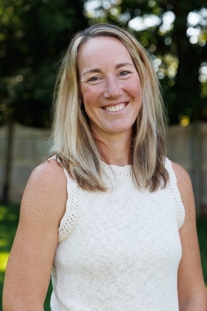 Headshot of 2025 BOE candidate Sarah Fitzgerald.