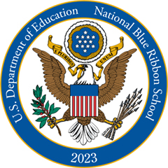 U.S. Department of Education National Blue Ribbon School 2023 Seal