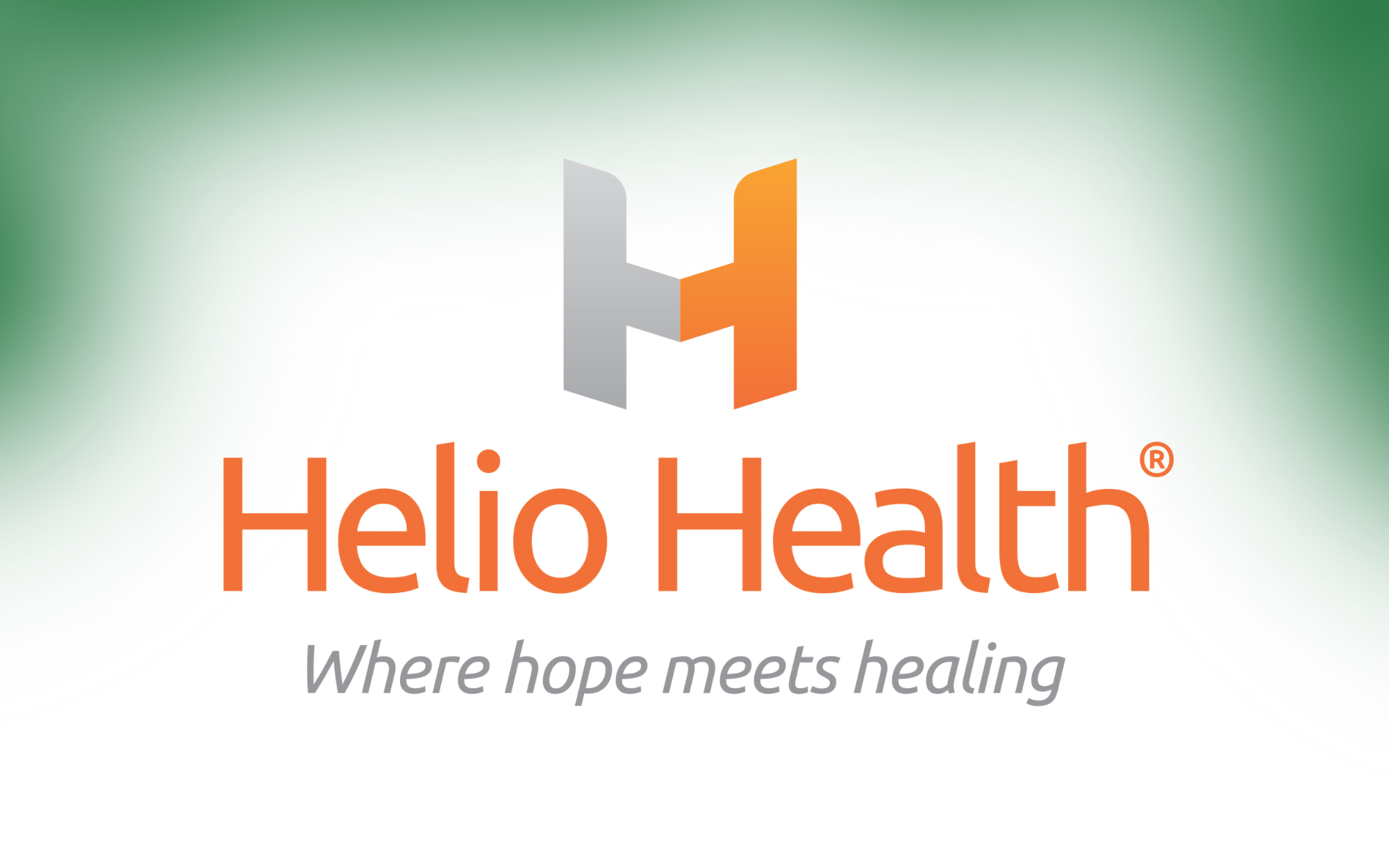 the logo for helio health where hope meets healing